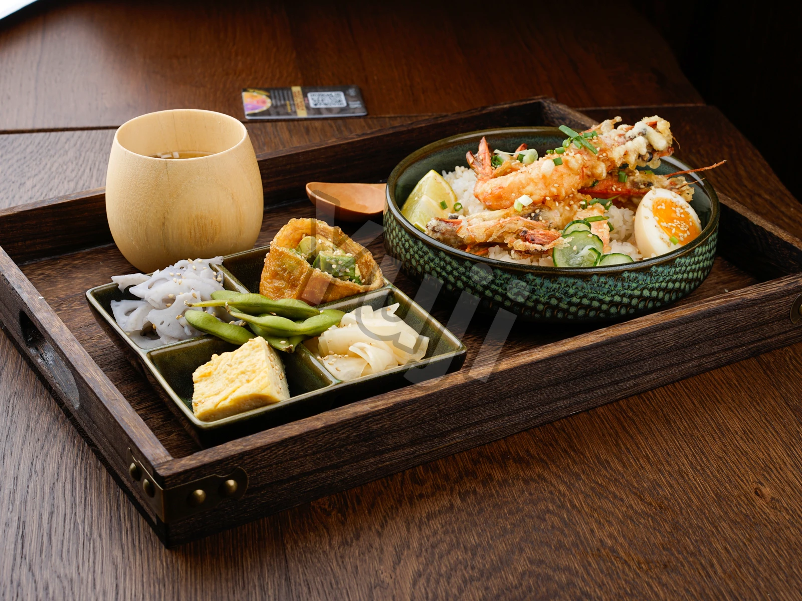 (S6) Ebi Fry Teishoku 大海佬虾定食